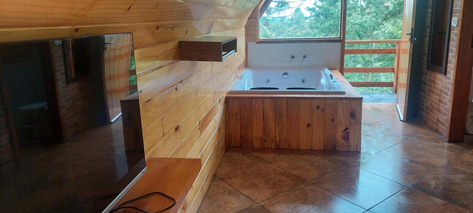 Chale Com Hidromassagem Da Vick Hotel Campos do Jordão Екстериор снимка